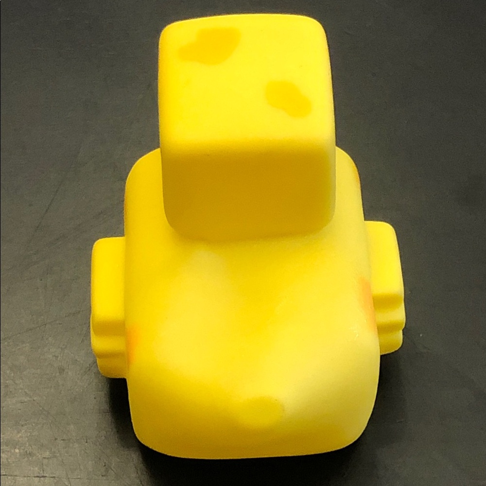 Yellow Squared Duck Bath Toy - Kids Toys - Picture 5 of 6